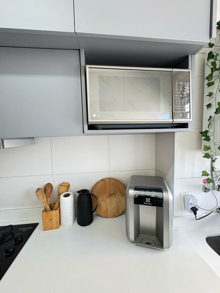 1110 B Ap Novo decorado c/ Wi-Fi e vaga de garagem