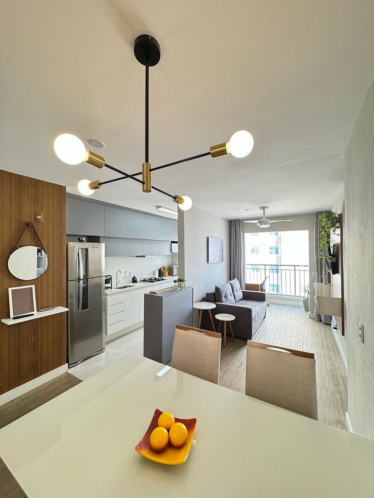 1110 B Ap Novo decorado c/ Wi-Fi e vaga de garagem