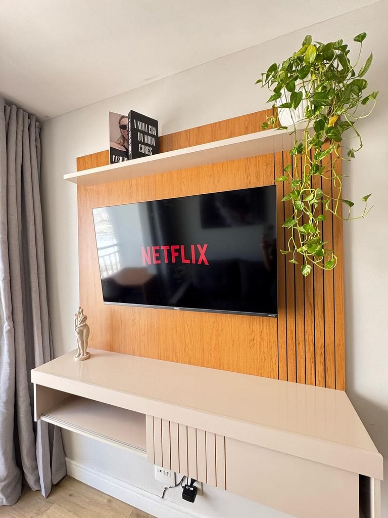 1110 B Ap Novo decorado c/ Wi-Fi e vaga de garagem