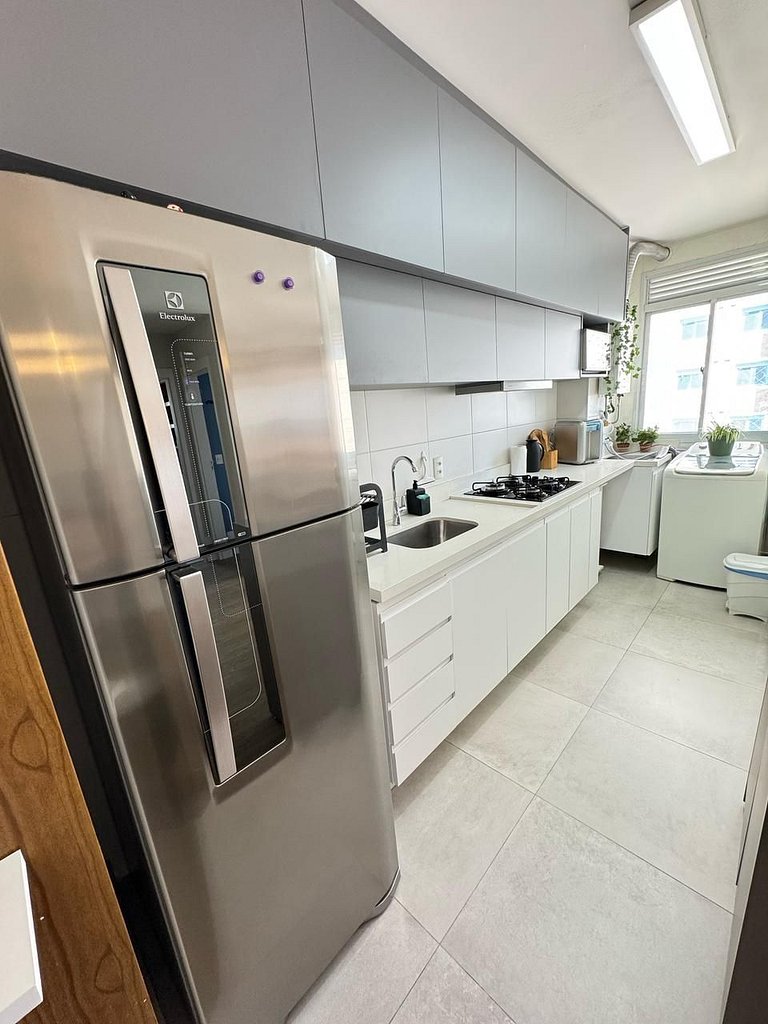 1110 B Ap Novo decorado c/ Wi-Fi e vaga de garagem