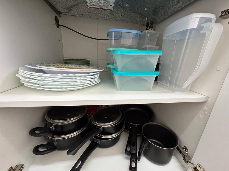 1110 B Ap Novo decorado c/ Wi-Fi e vaga de garagem