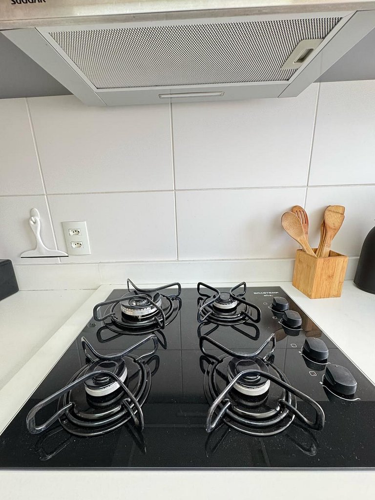 1110 B Ap Novo decorado c/ Wi-Fi e vaga de garagem