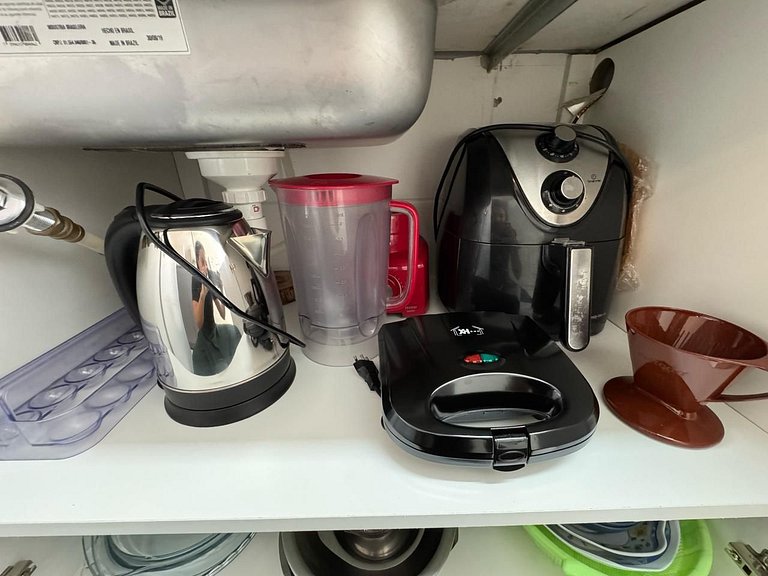 1110 B Ap Novo decorado c/ Wi-Fi e vaga de garagem