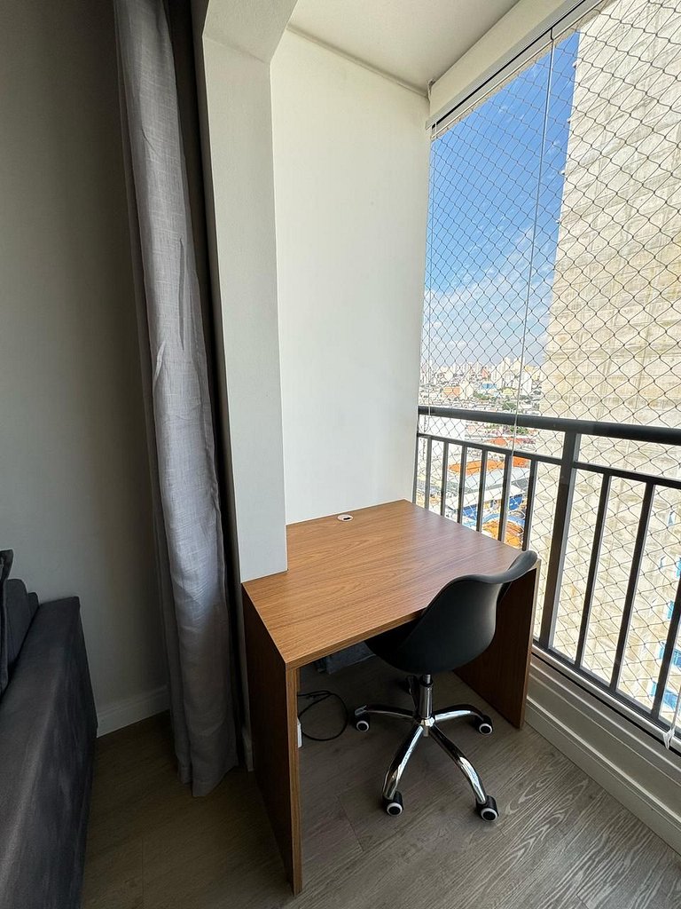 1110 B Ap Novo decorado c/ Wi-Fi e vaga de garagem