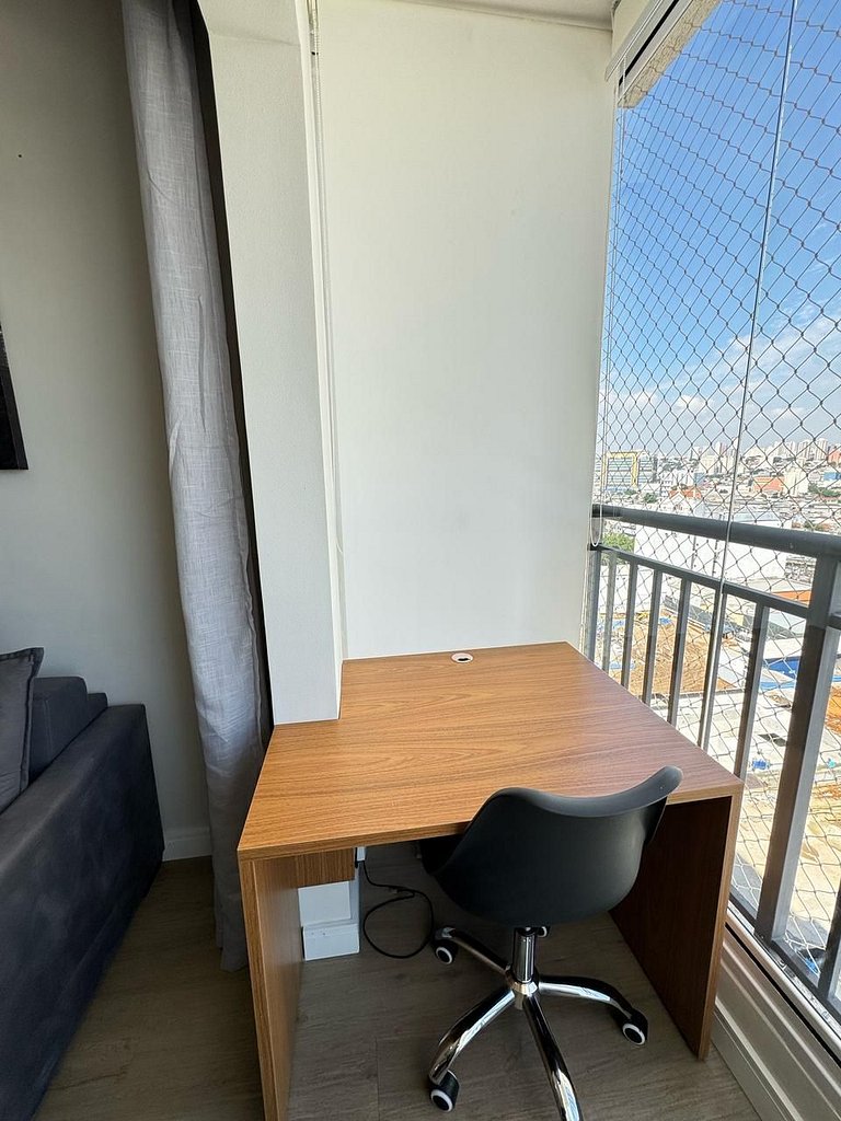 1110 B Ap Novo decorado c/ Wi-Fi e vaga de garagem