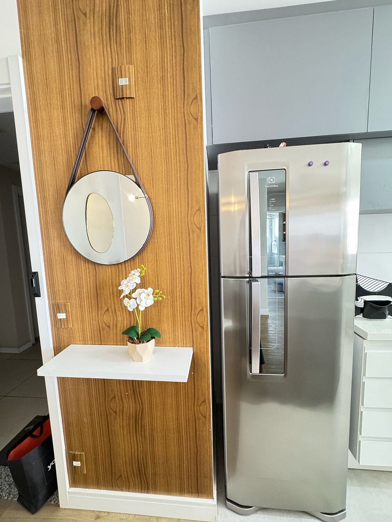 1110 B Ap Novo decorado c/ Wi-Fi e vaga de garagem