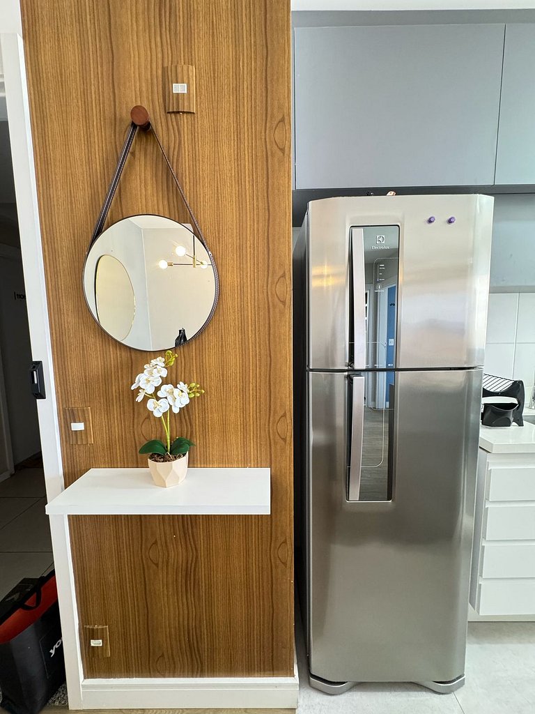 1110 B Ap Novo decorado c/ Wi-Fi e vaga de garagem