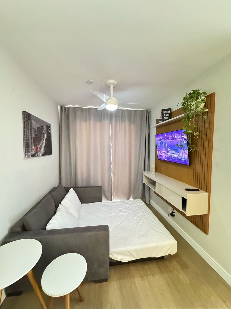 1110 B Ap Novo decorado c/ Wi-Fi e vaga de garagem