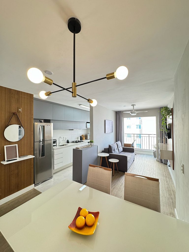 1110 B Ap Novo decorado c/ Wi-Fi e vaga de garagem