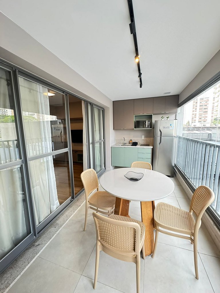 2016 Brooklin | AP Novo c/ AC, Academia e varanda