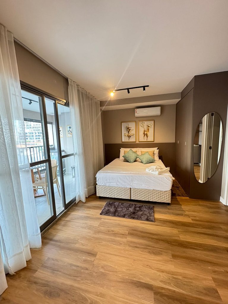 2016 Brooklin | AP Novo c/ AC, Academia e varanda