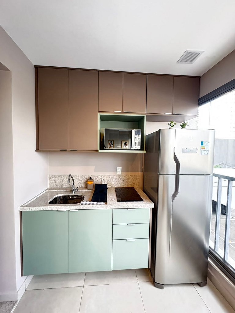 2016 Brooklin | AP Novo c/ AC, Academia e varanda