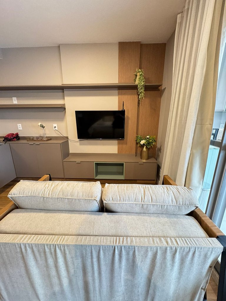 2016 Brooklin | AP Novo c/ AC, Academia e varanda