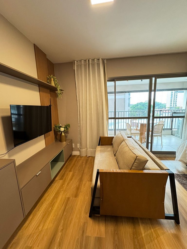 2016 Brooklin | AP Novo c/ AC, Academia e varanda