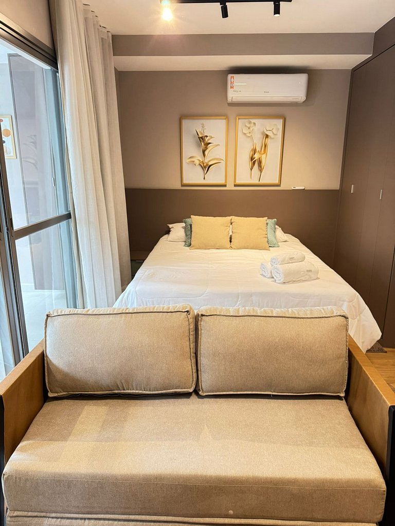 2016 Brooklin | AP Novo c/ AC, Academia e varanda