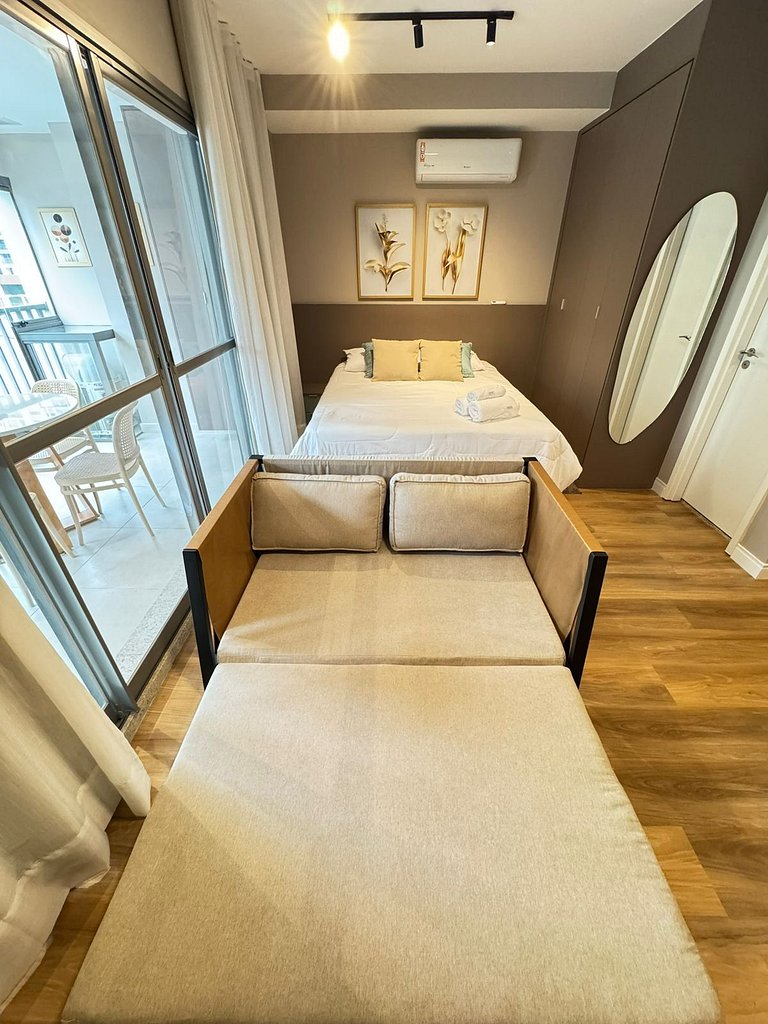 2016 Brooklin | AP Novo c/ AC, Academia e varanda