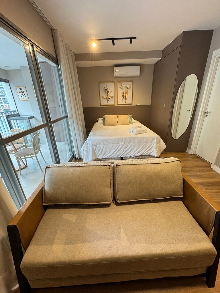 2016 Brooklin | AP Novo c/ AC, Academia e varanda