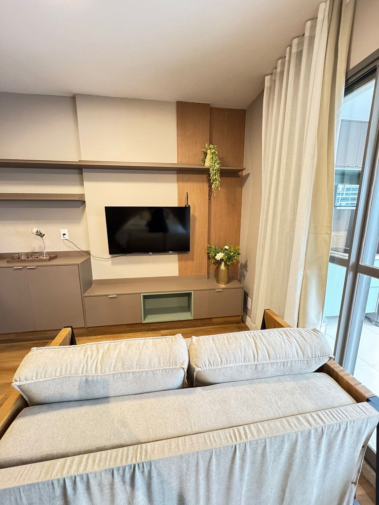 2016 Brooklin | AP Novo c/ AC, Academia e varanda