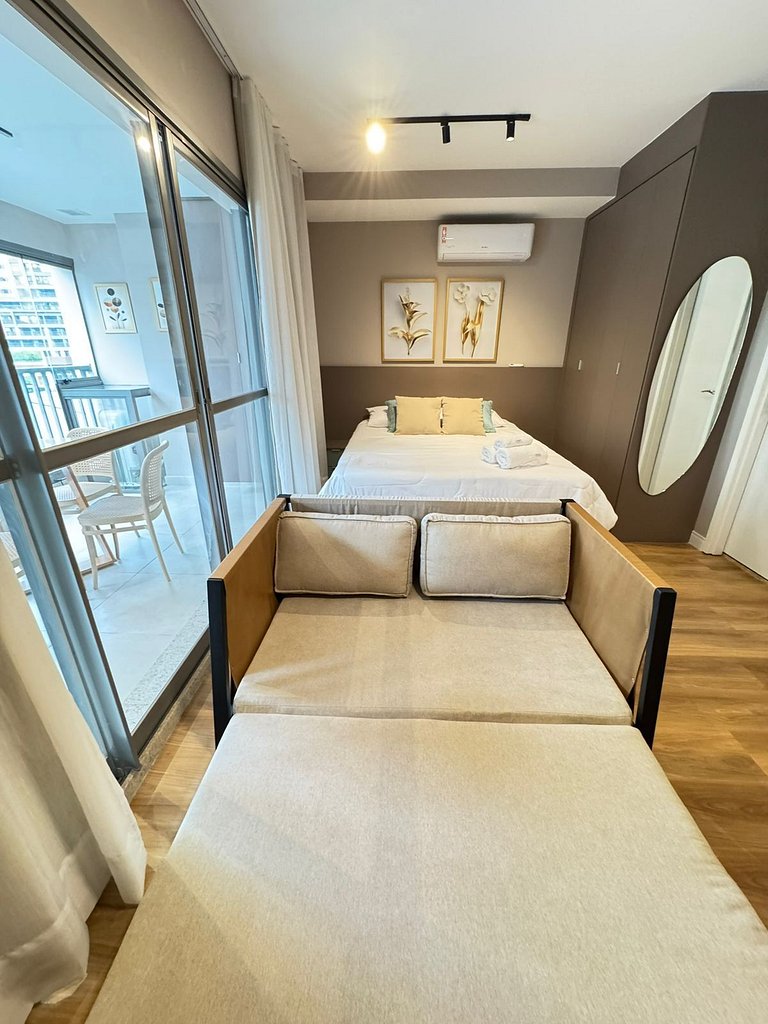 2016 Brooklin | AP Novo c/ AC, Academia e varanda