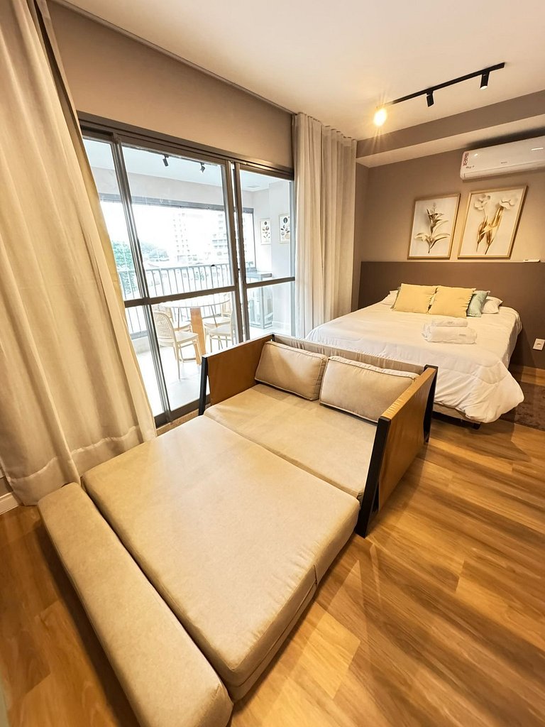 2016 Brooklin | AP Novo c/ AC, Academia e varanda