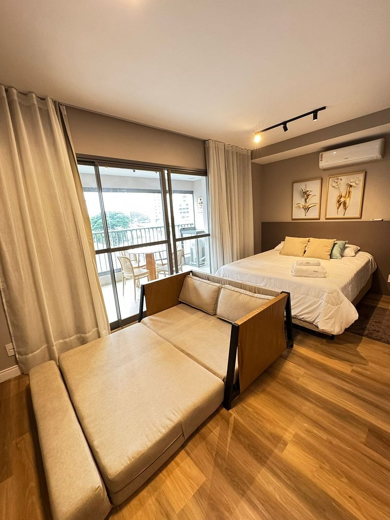 2016 Brooklin | AP Novo c/ AC, Academia e varanda