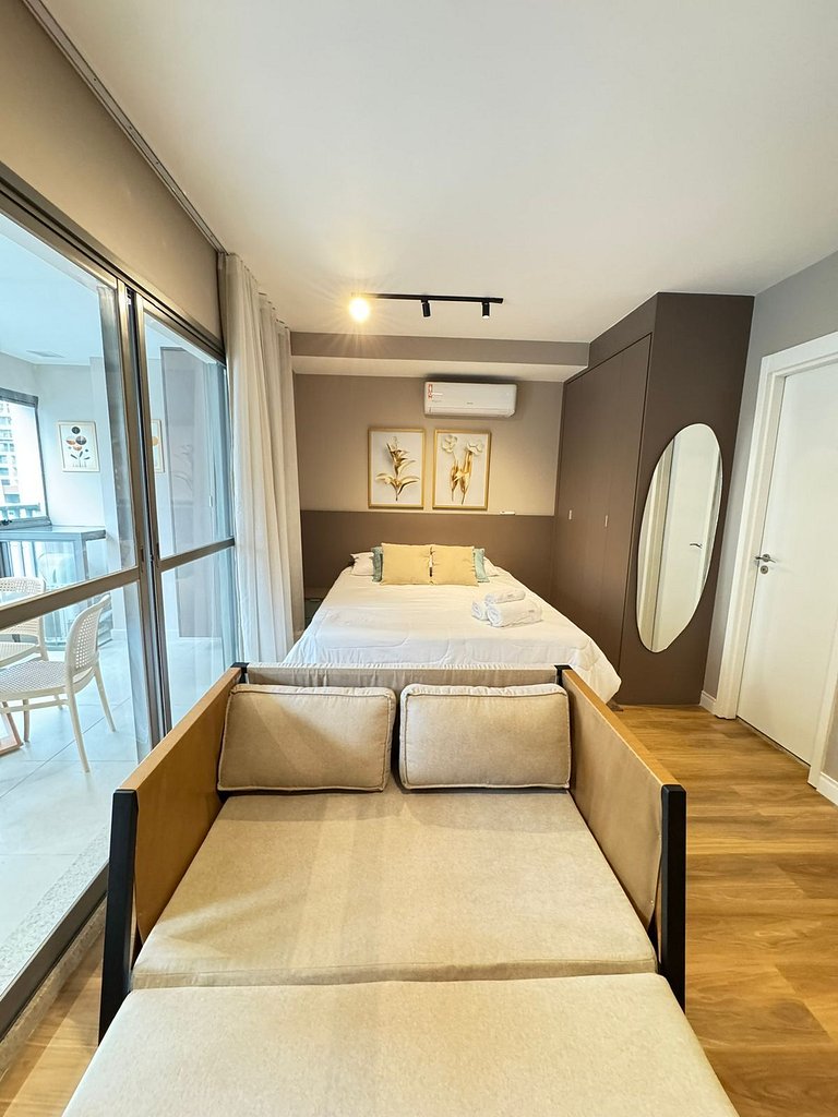 2016 Brooklin | AP Novo c/ AC, Academia e varanda