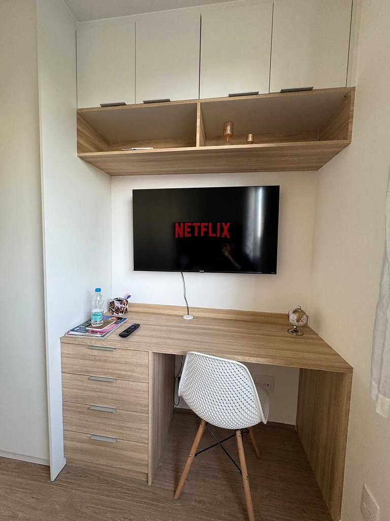 30B Studio Novo | Brás c/ Wi-Fi, ao lado do metrô