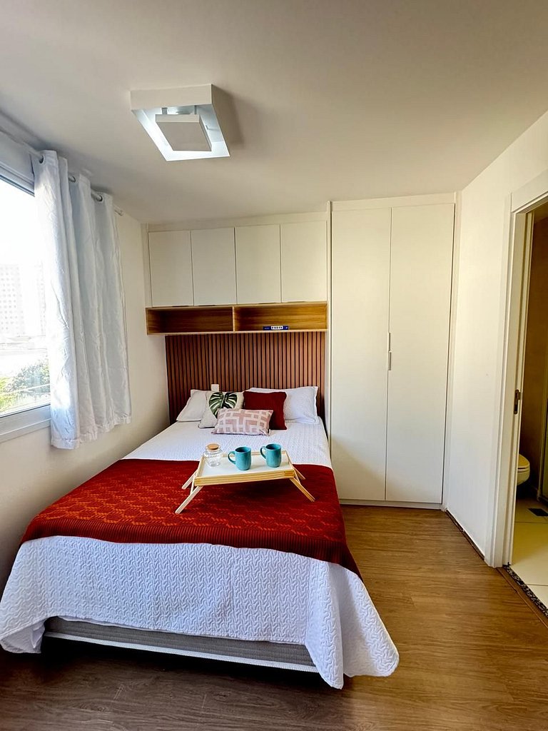 30B Studio Novo | Brás c/ Wi-Fi, ao lado do metrô