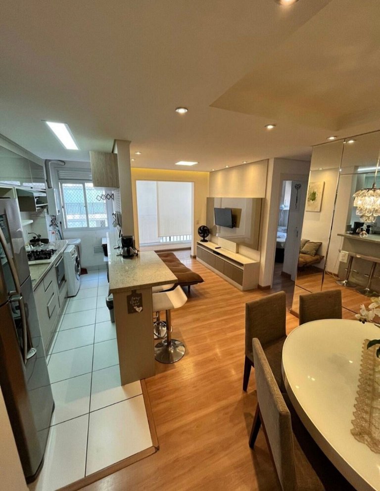 704 B Luxo Centro SP | Brás - Completo + vaga de garagem