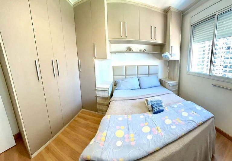 704 B Luxo Centro SP | Brás - Completo + vaga de garagem