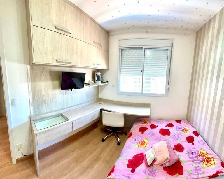 704 B Luxo Centro SP | Brás - Completo + vaga de garagem