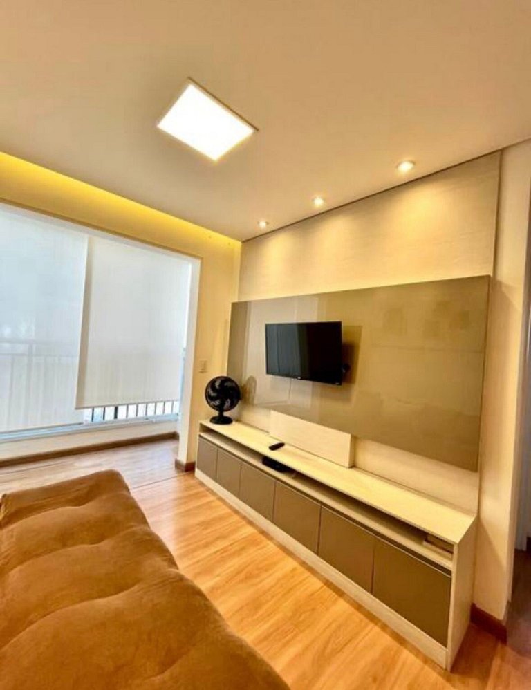 704 B Luxo Centro SP | Brás - Completo + vaga de garagem