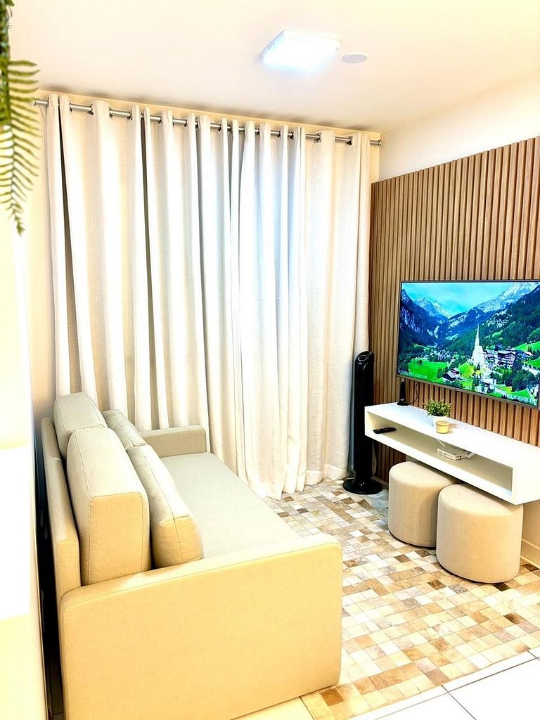 102B AP Luxuoso em SP, central, c/ garagem, Wi-Fi 600m