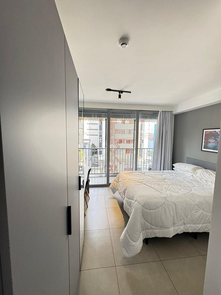 218 Ap Moema | Próx metrô e Ibira! A/C, Wifi, academia