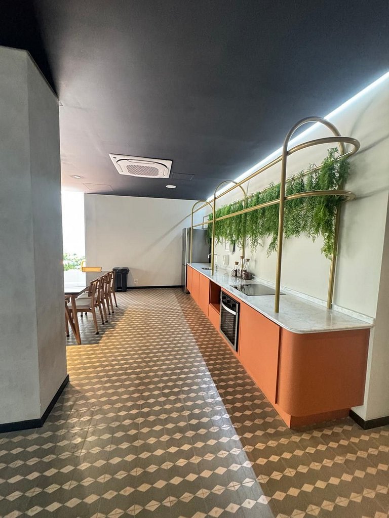 218 Ap Moema | Próx metrô e Ibira! A/C, Wifi, academia