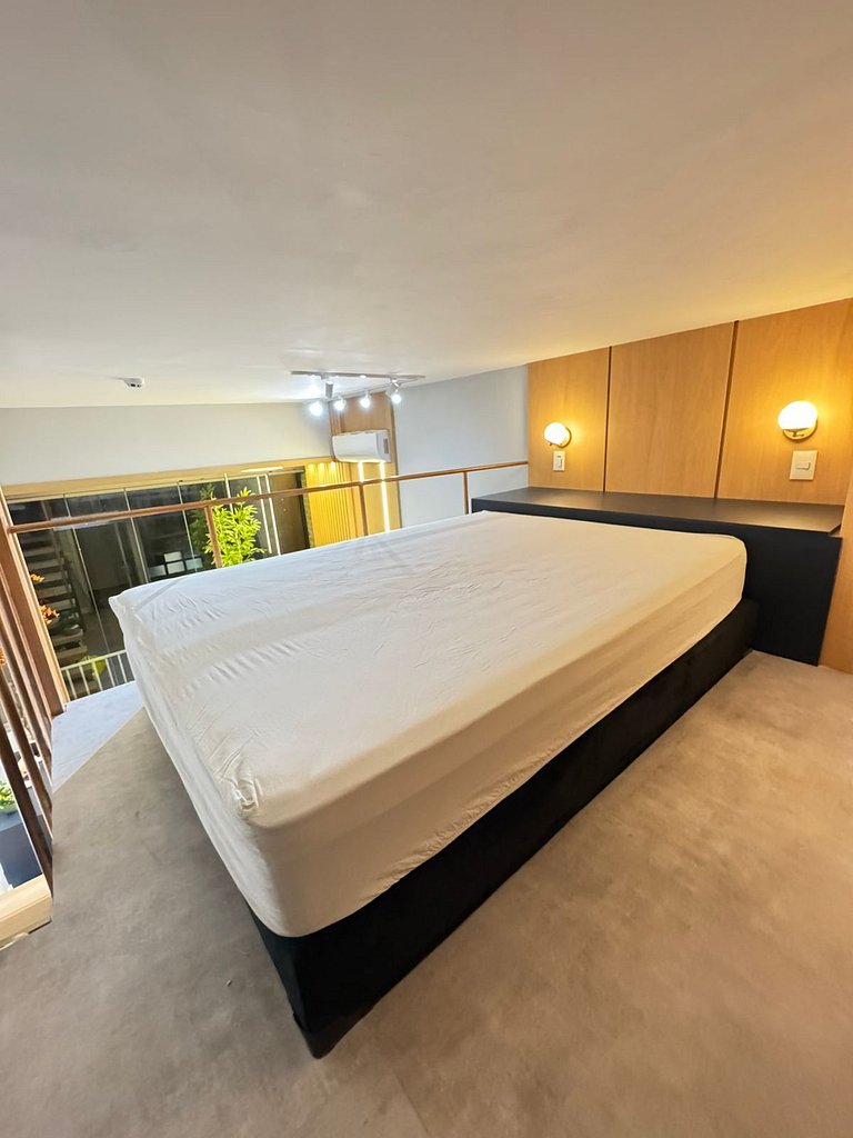 508 Ap Completo no Brooklin c/ Wi-Fi