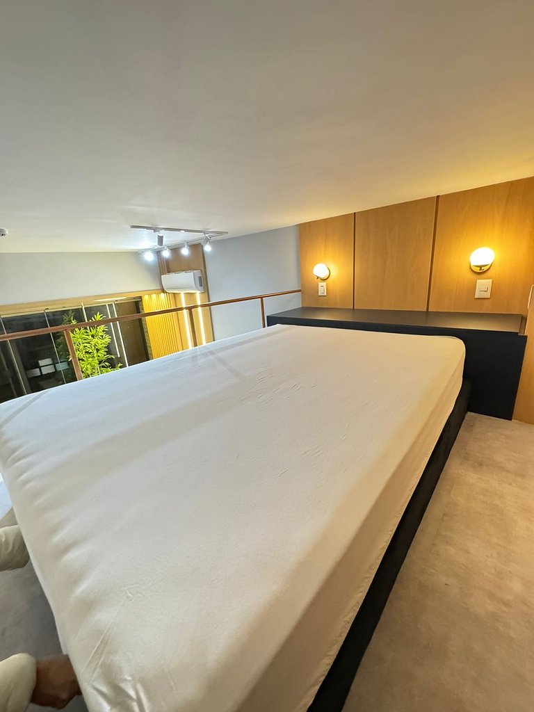 508 Ap Completo no Brooklin c/ Wi-Fi