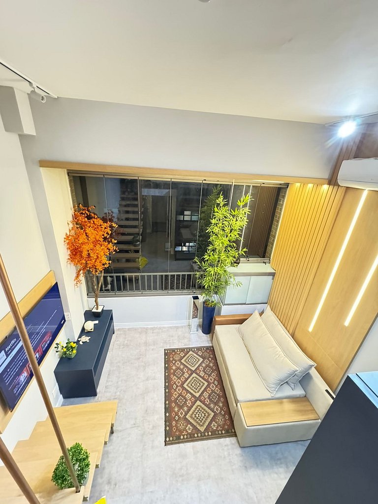 508 Ap Completo no Brooklin c/ Wi-Fi