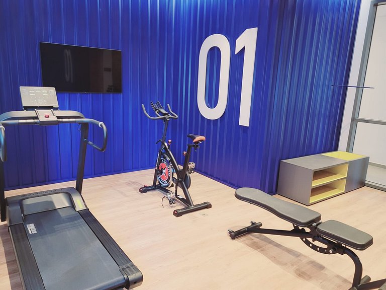 508 Ap Completo no Brooklin c/ Wi-Fi