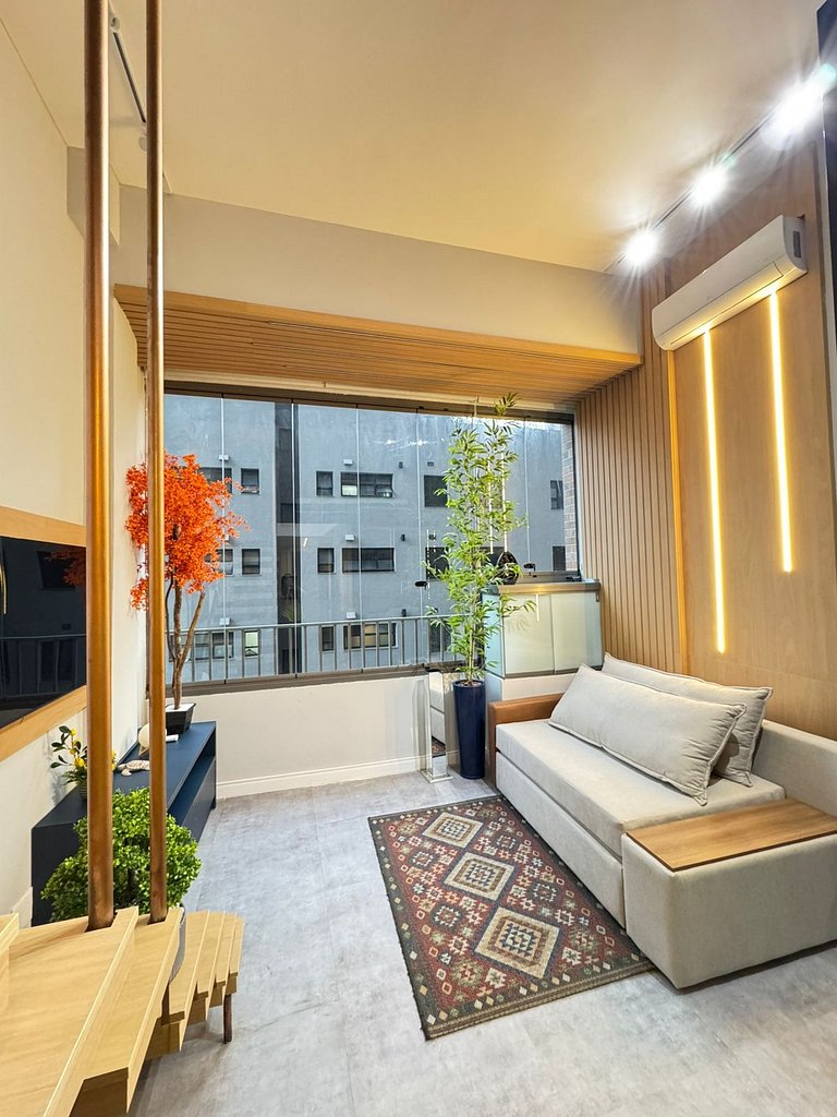 508 Ap Completo no Brooklin c/ Wi-Fi