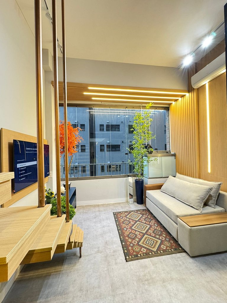 508 Ap Completo no Brooklin c/ Wi-Fi