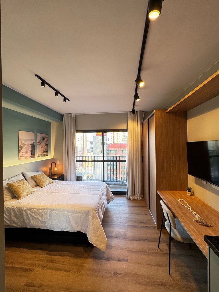 807 Aconchegante AP na V. Mariana | C/ Ar cond.