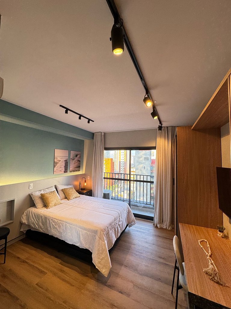 807 Aconchegante AP na V. Mariana | C/ Ar cond.