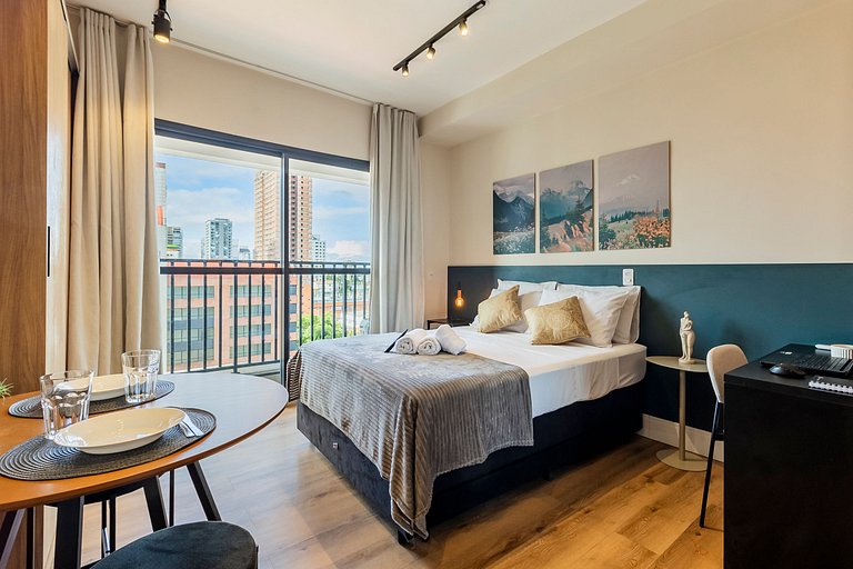 801 Aconchegante AP na V. Mariana | C/ Ar cond.