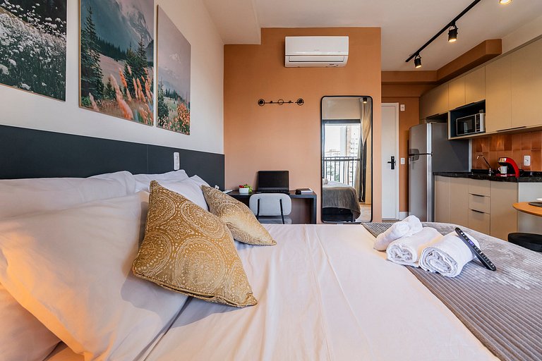 801 Aconchegante AP na V. Mariana | C/ Ar cond.