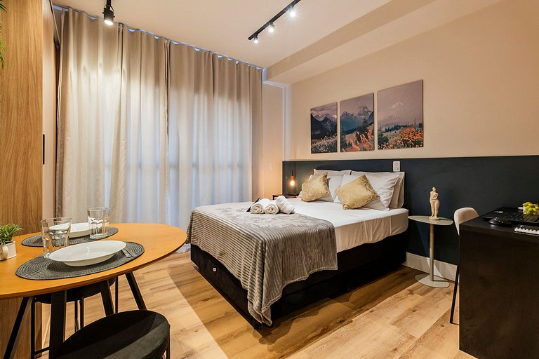 801 Aconchegante AP na V. Mariana | C/ Ar cond.