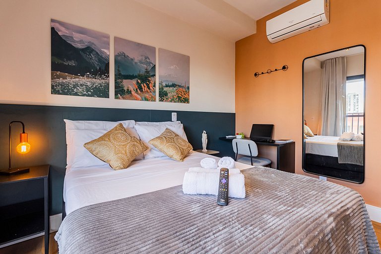 801 Aconchegante AP na V. Mariana | C/ Ar cond.