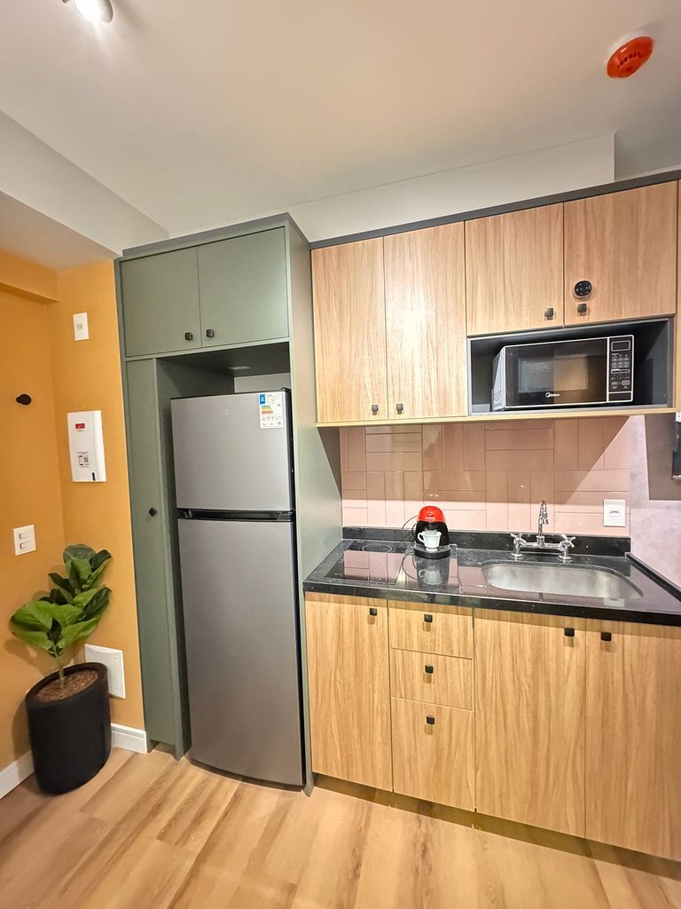 603 Studio em Moema | com A\C e Wi-Fi