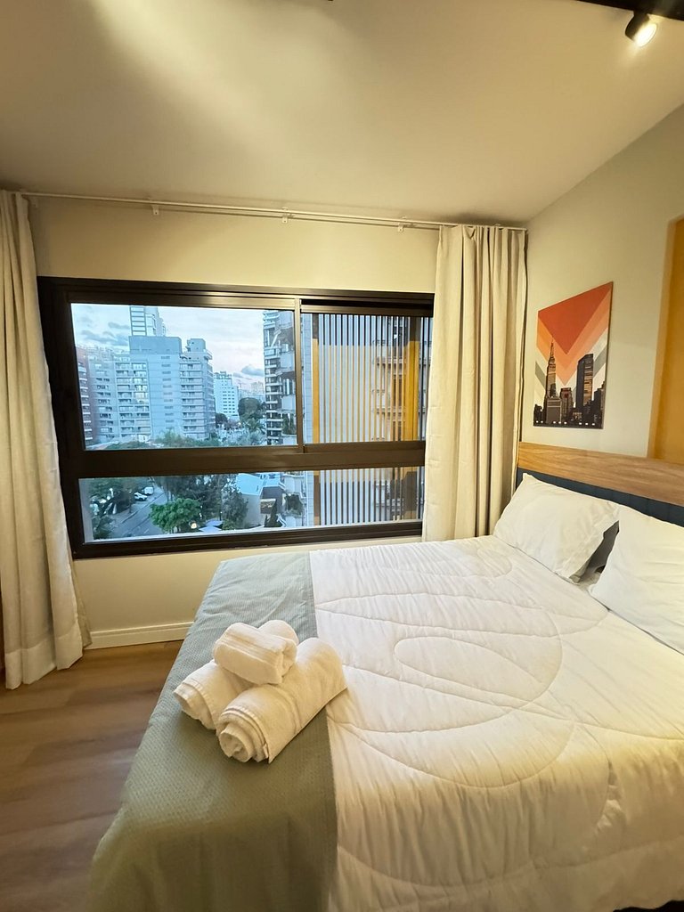 603 Studio em Moema | com A\C e Wi-Fi