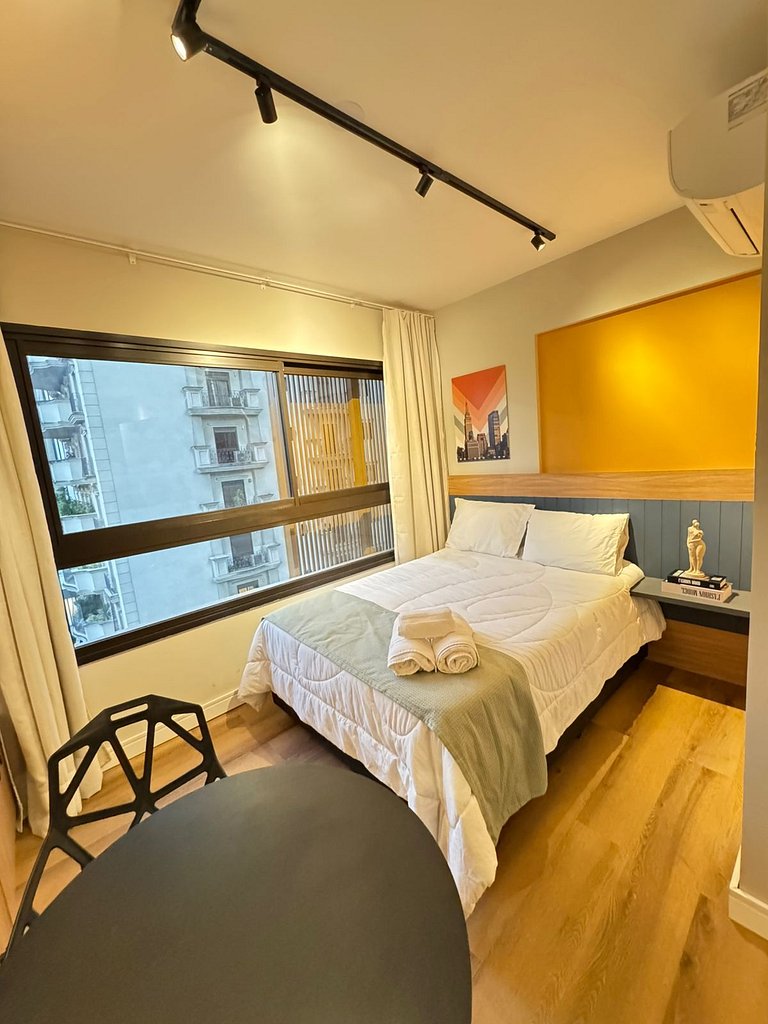 603 Studio em Moema | com A\C e Wi-Fi